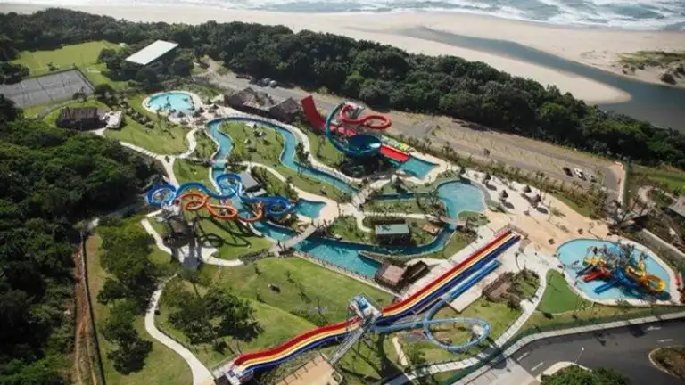 Aerial view of the water park Picture Supplied 768x432