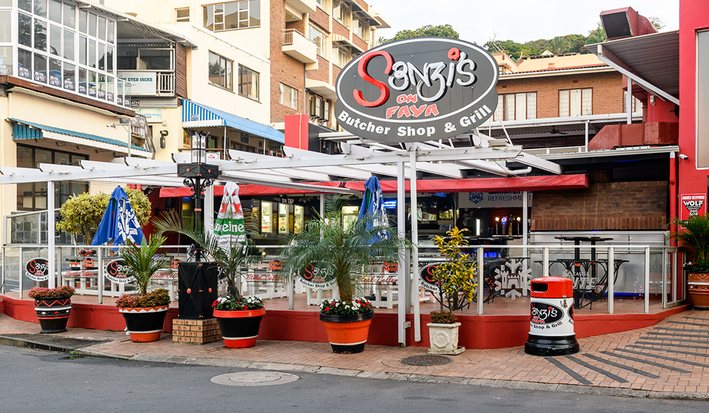 Senzi’s on Faya Restaurant Shisa Nyama Margate