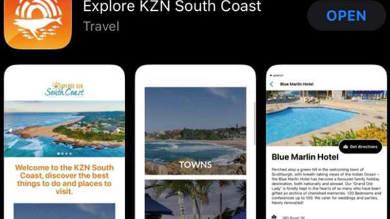 Plan your perfect holiday with the newly revamped KZN South Coast app!